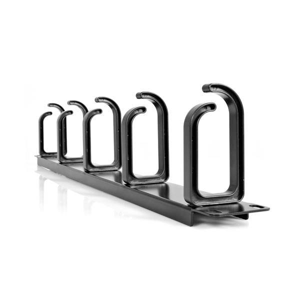 StarTech.com Server Rack Cable Management - 1U -19"" Metal Rackmount Panel - Rack - Kabelführungssatz - 1U - 48.3 cm