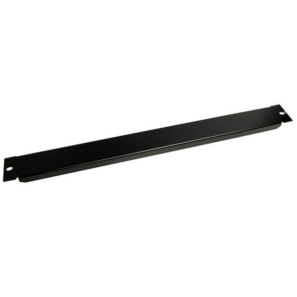 StarTech.com 1HE Blindblende für 19 Zoll Servergehäuse und -schränke - Blindabdeckung - Schwarz - 1U - 48.3 cm (19"")