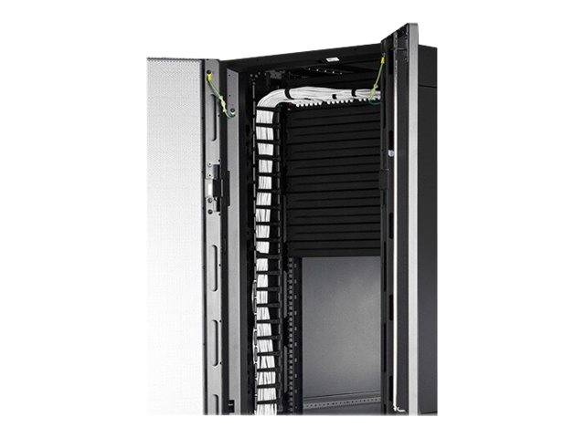 APC - Kabelführungsplatte für Schaltschrank - Schwarz - 48U (Packung mit 2)