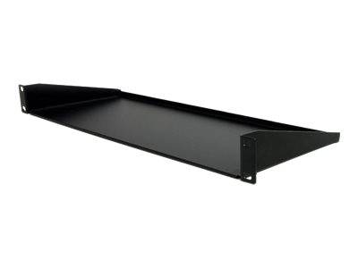 StarTech.com 1U Server Rack Cabinet Shelf, 7in Deep Fixed Cantilever Tray, Rackmount Shelf for 19"" AV/Data/Network Equip