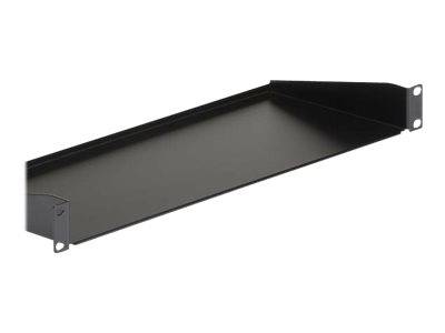 StarTech.com 1U Server Rack Cabinet Shelf, 7in Deep Fixed Cantilever Tray, Rackmount Shelf for 19"" AV/Data/Network Equip