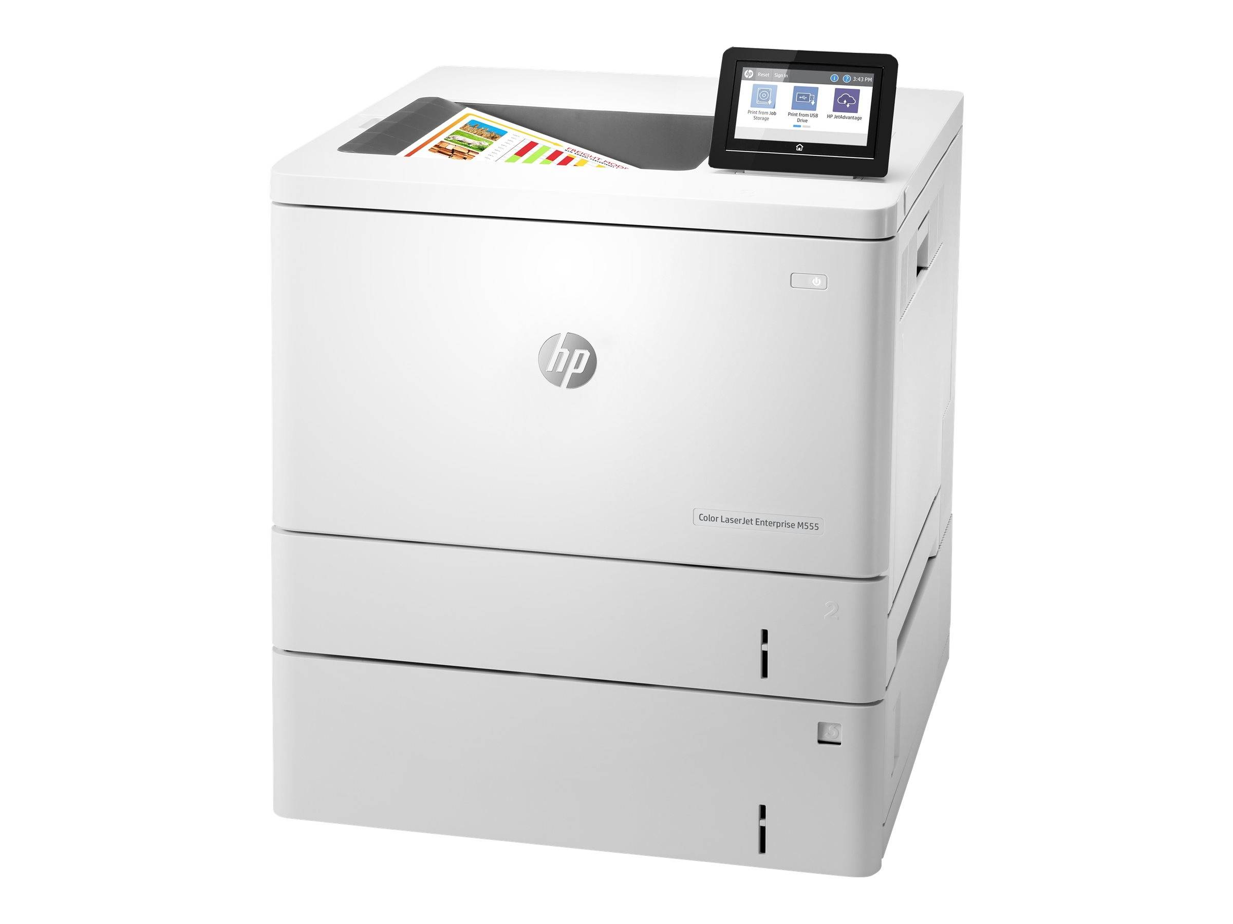 HP Color LaserJet Enterprise M555x - Drucker - Farbe - Duplex - Laser - A4/Legal - 1200 x 1200 dpi - bis zu 38 Seiten/Mi