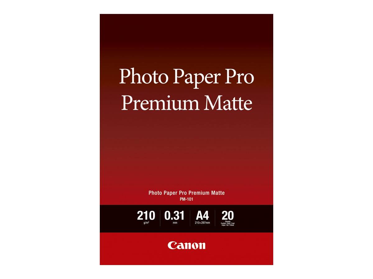 Canon Pro Premium PM-101 - Glatt matt - 310 Mikron - A4 (210 x 297 mm)