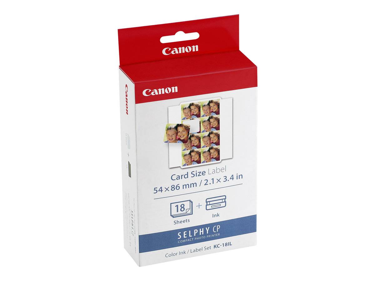 Canon KC-18IL - 144 Stck. (18 Bogen x 8) Druckpatrone / Papiersatz