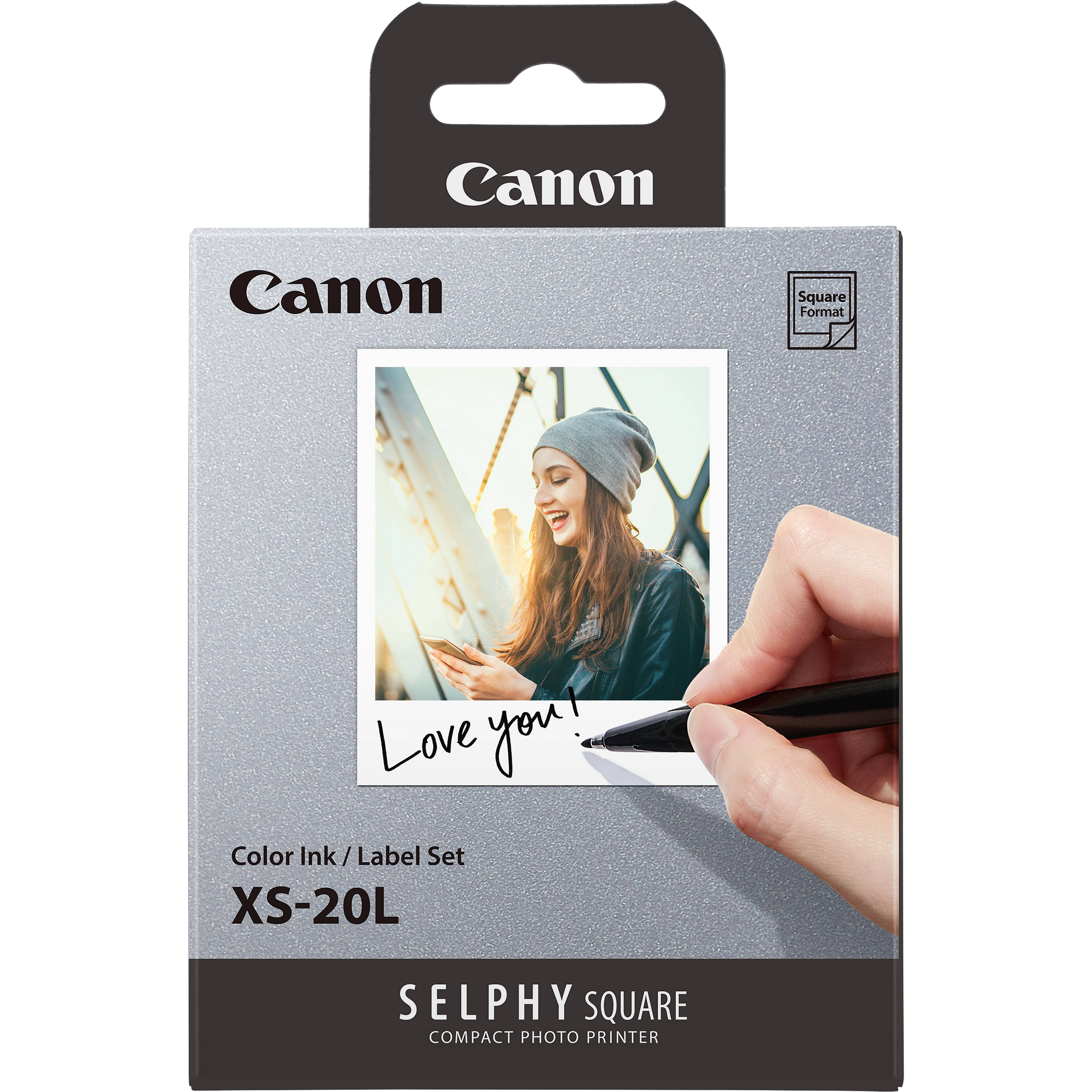 Canon XS-20L - Farbe (Cyan, Magenta, Gelb) - Farbbandkassetten- und Papier-Kit