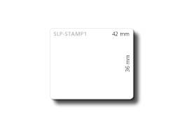Seiko Instruments SLP-STAMP1 - Permanenter Klebstoff - weiß - 36 x 42 mm 970 Etikett(en) (2 Rolle(n)