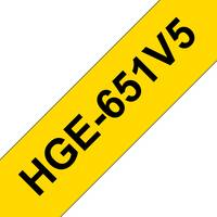 Gelbes Warnschild in Diagonalform mit schwarzem Text 