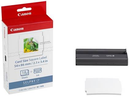 Canon KC-18IS - Farbbandkassetten- und Papier-Kit