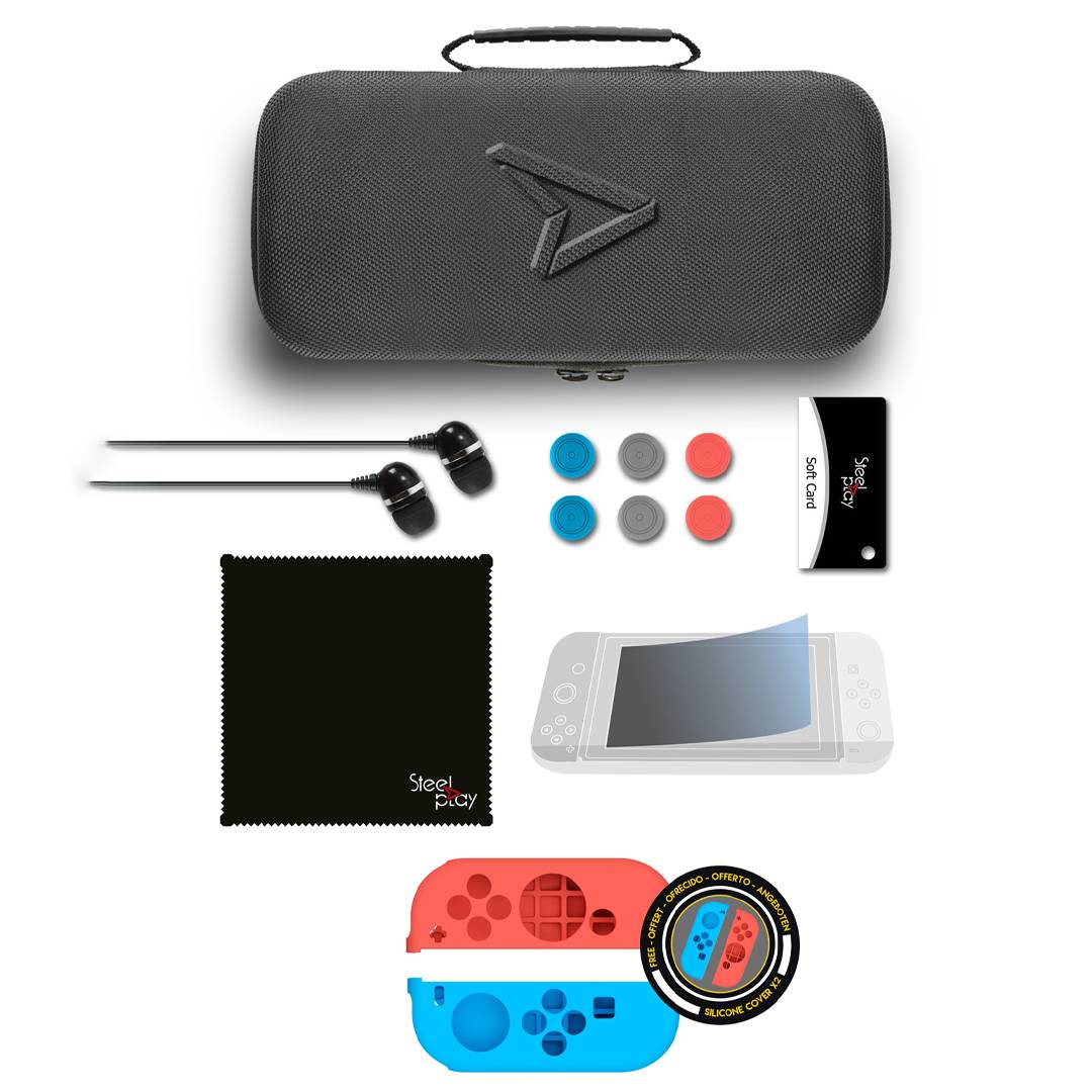 Steelplay Protection Kit 11 in 1 - Zubehörkit für Spielekonsole