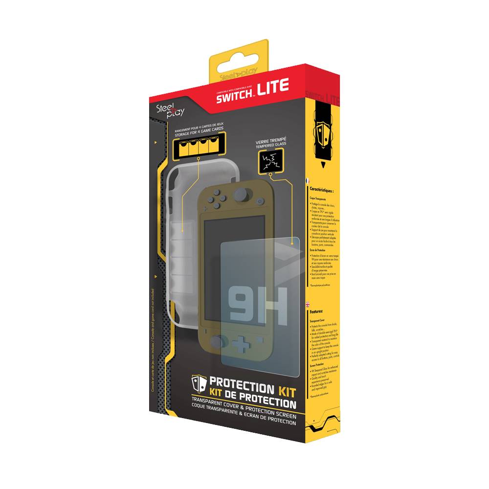 Steelplay Protection Kit - Hintere Abdeckung für Spielekonsole - Thermoplastisches Polyurethan (TPU)