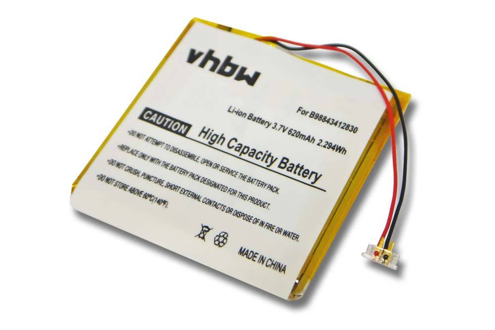 Li-Polymer-Akku 620mAh 3.7V für MP3-Player, Musik Player Samsung B98843412830