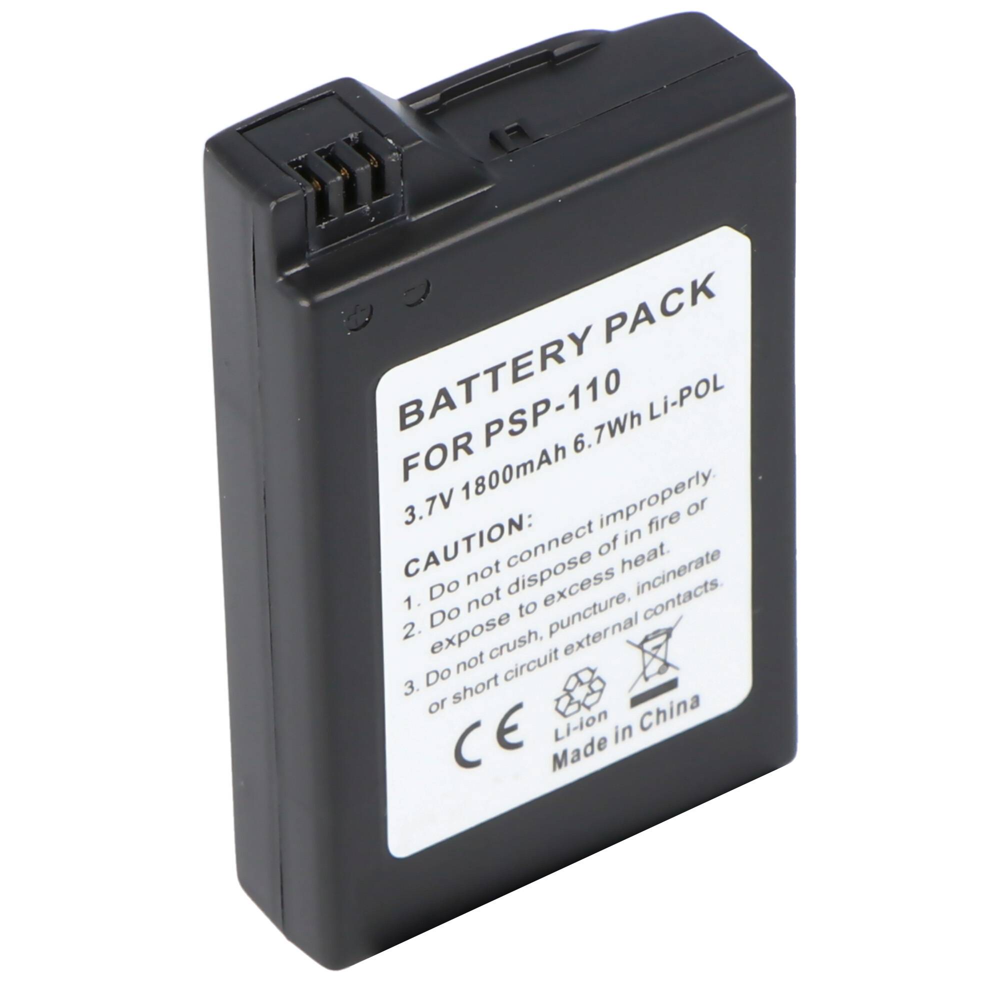 AccuCell Akku passend für Sony PSP Akku, PSP-110
