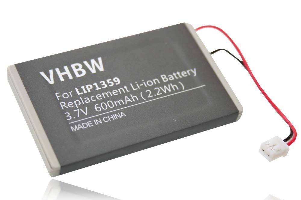 Li-Ion-Akku - 600mAh (3.7V) - für Gamepad Controller wie Sony Lip1359, Lip1472, Lip1859