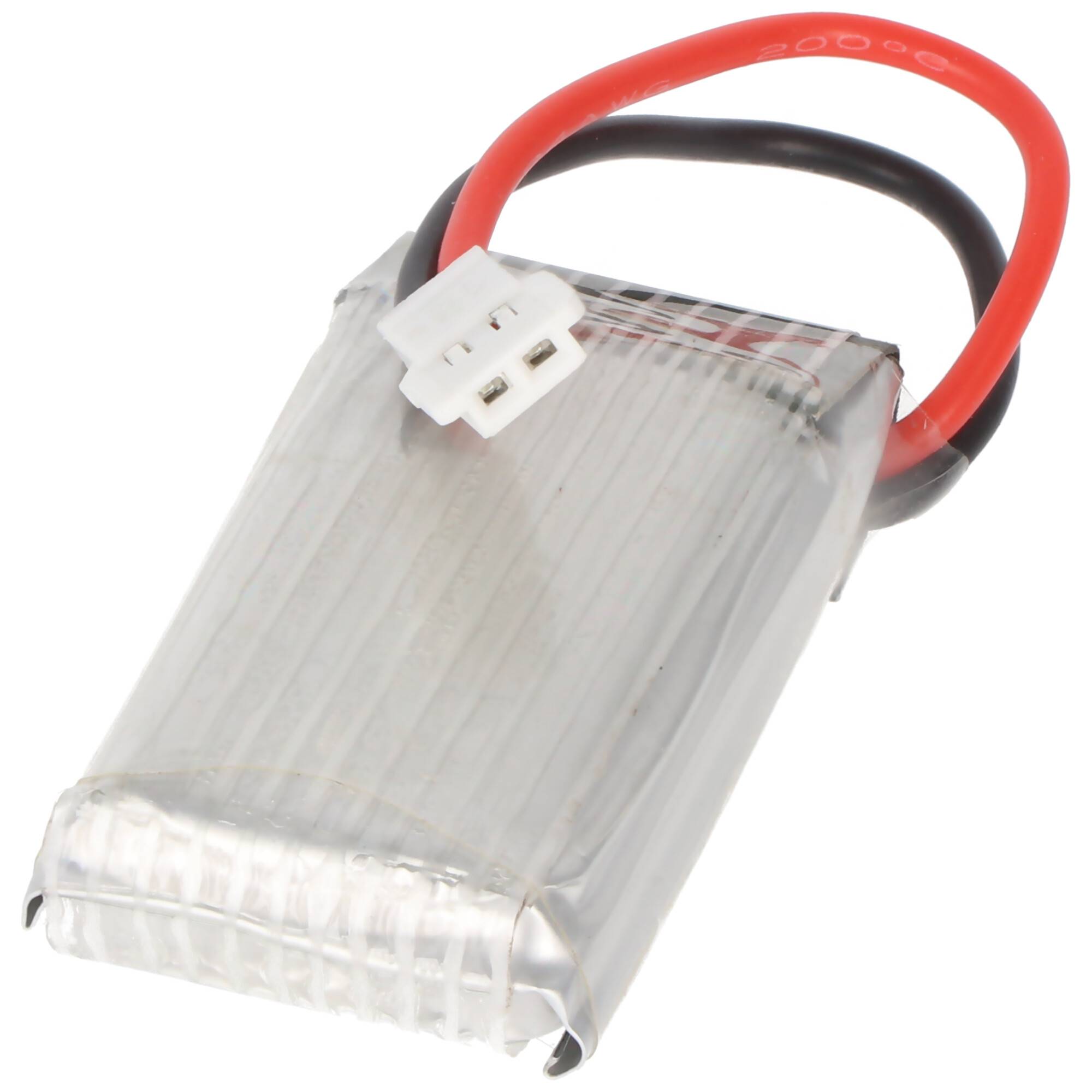 Li-Polymer-Akku 390mAh 3.7V für Modellbau, Abmessungen 39x22x7mm,