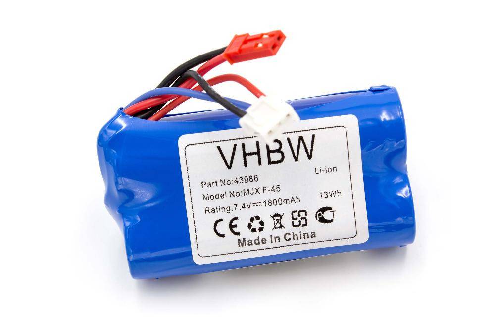 Li-Ion-Akku - 1800mAh (7.4V) - für Modellbau wie Revell 24056, 2406, 43986, 440704