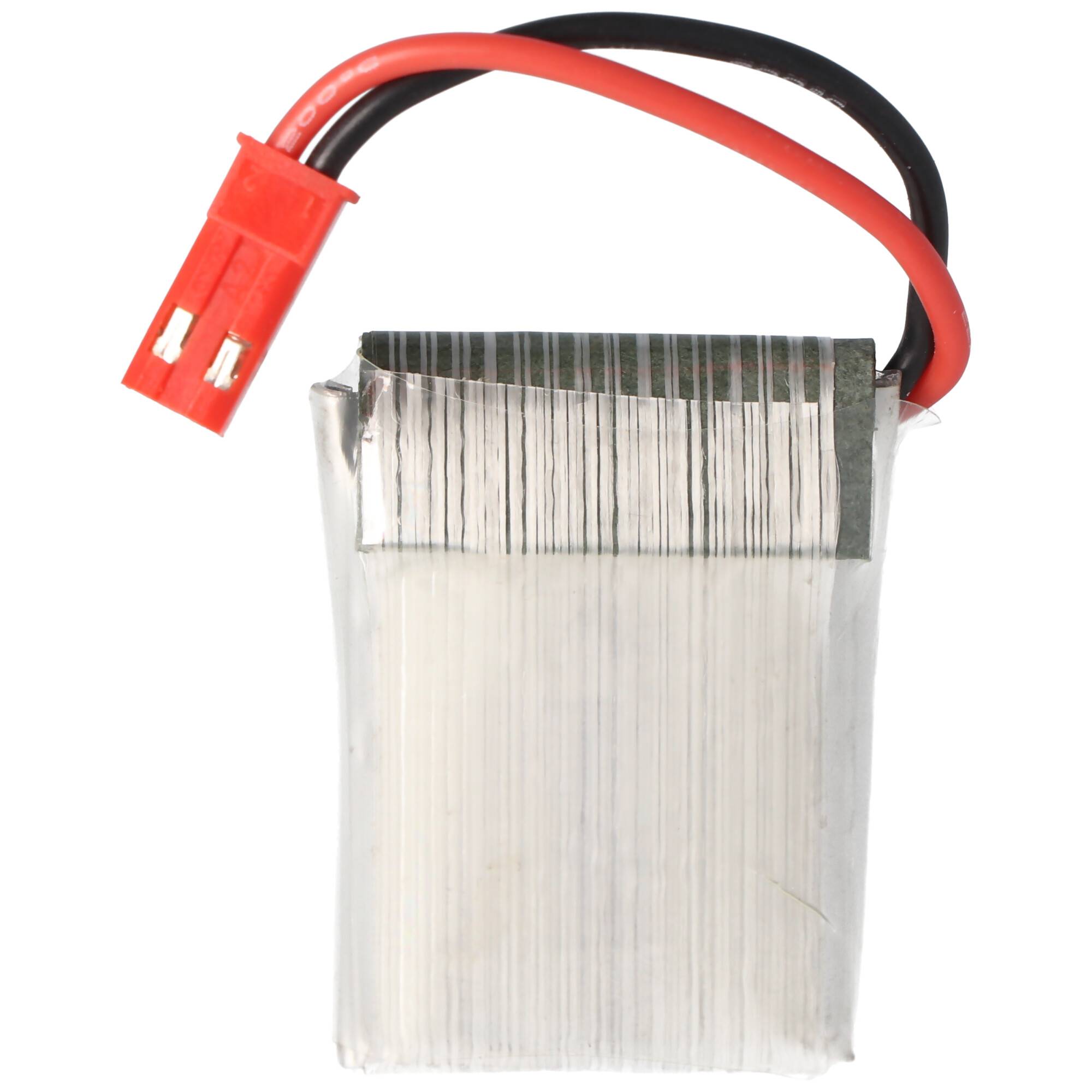 Li-Polymer-Akku 700mAh 3.7V für Modellbau bauähnlich Revell 23951, 52x27x7mm