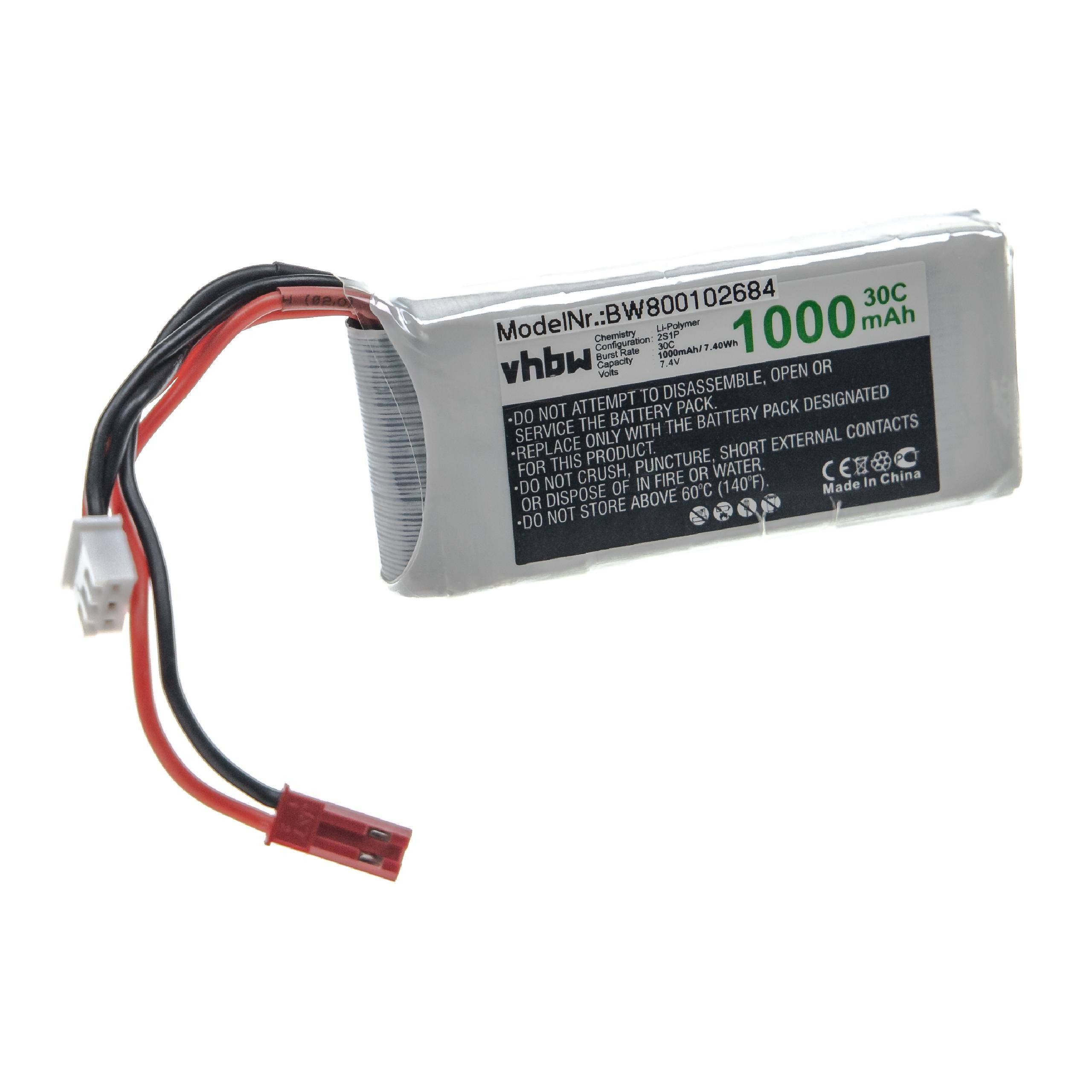Li-Polymer-Akku - 1000mAh (7.4V) - für Modellbau
