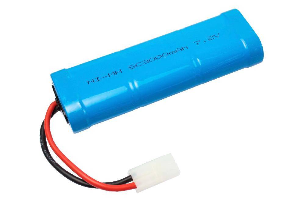 NiMH-Akku - 3000mAh (7.2V) - für Modellbau