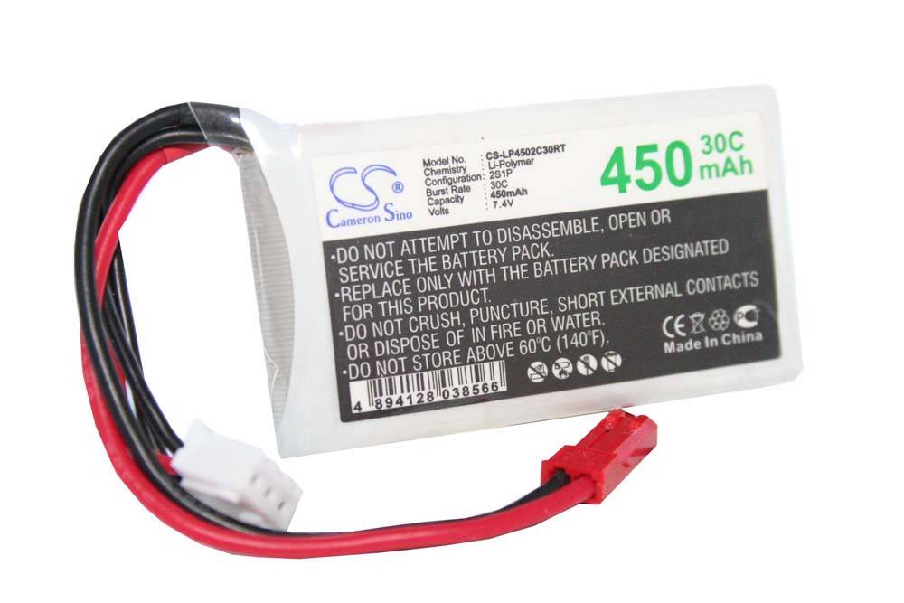 Li-Polymer-Akku - 450mAh (7.4V) - für Modellbau