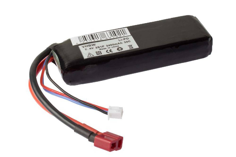 Li-Polymer-Akku - 2400mAh (7.4V) - für Modellbau