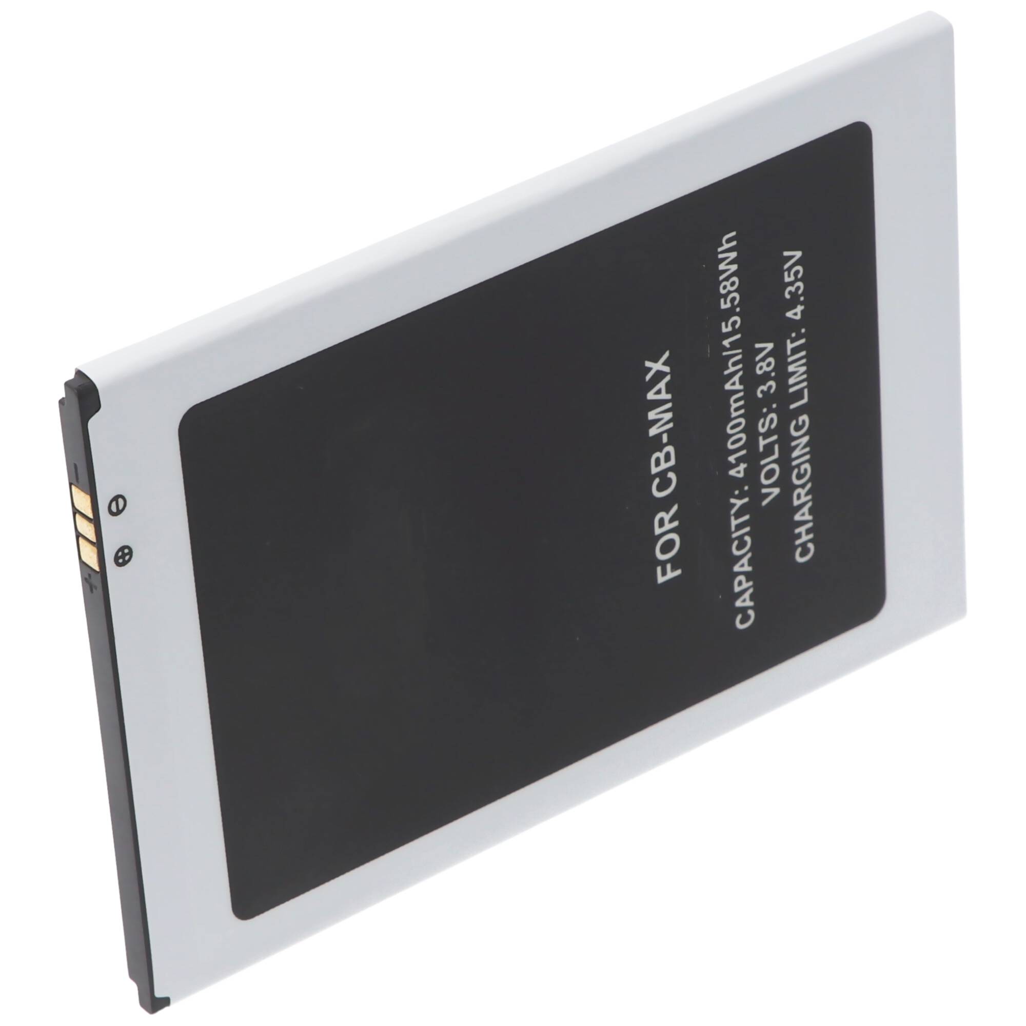 Li-Polymer-Akku 4100mAh 3.8V für Cubot Max, Umax Smartphone, Cubot Umax