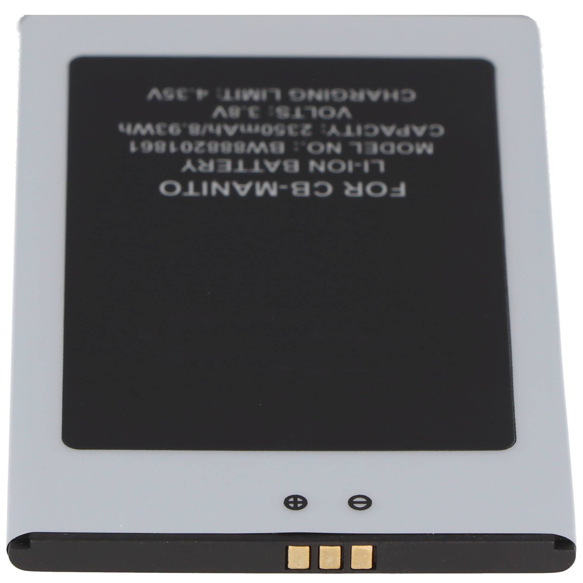 Li-Ion-Akku 2350mAh 3.8V für Cubot Manito Handy, Smartphone, Telefon wie Cubot Manito