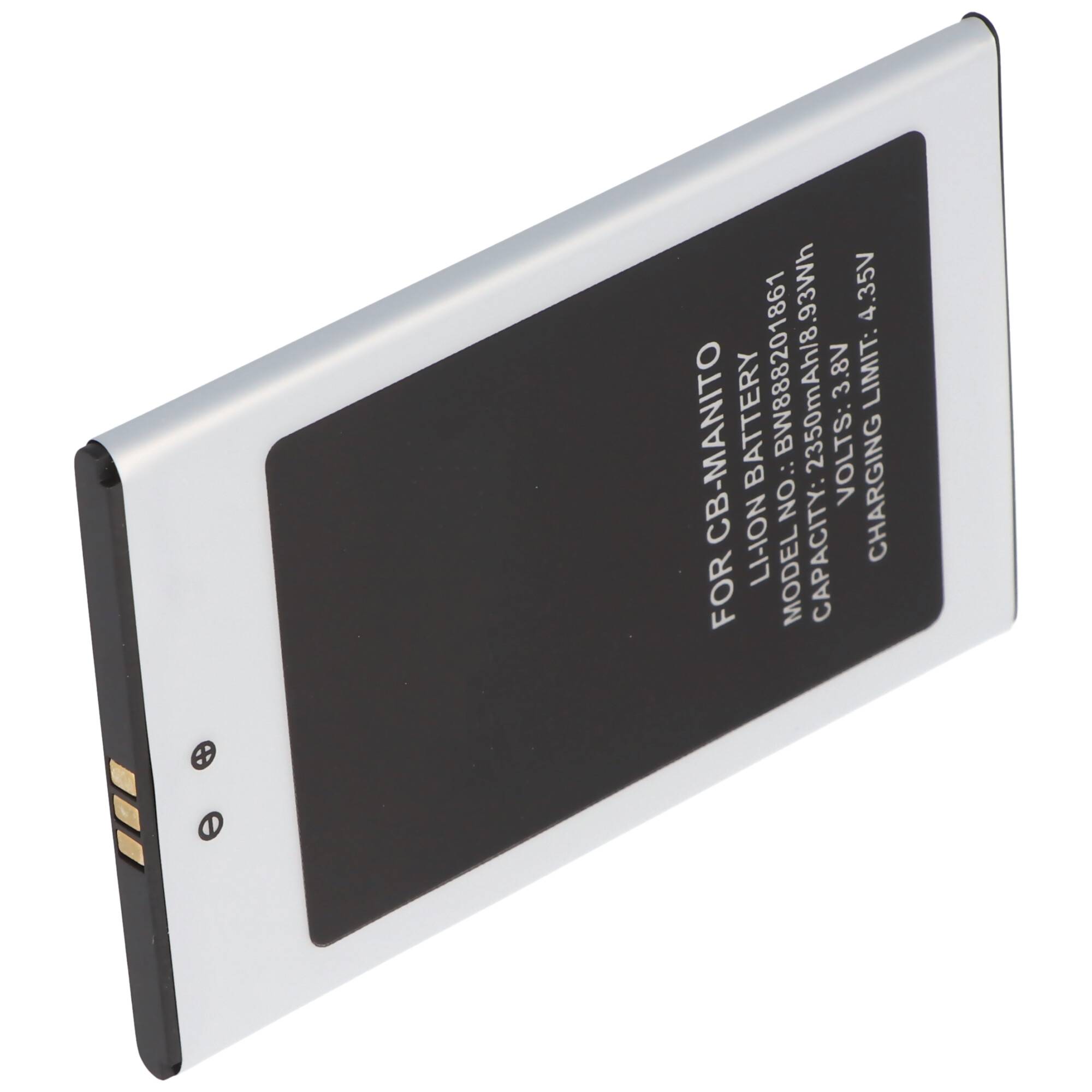 Li-Ion-Akku 2350mAh 3.8V für Cubot Manito Handy, Smartphone, Telefon wie Cubot Manito