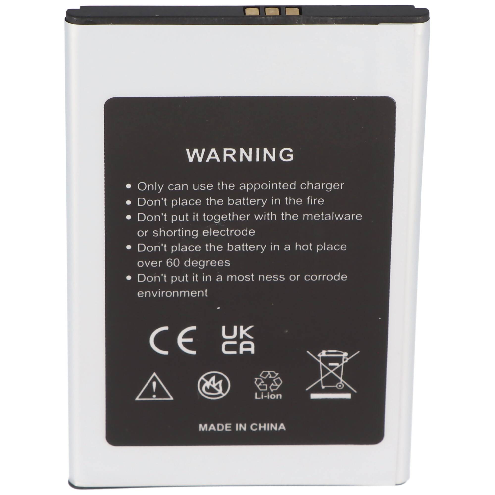 Li-Ion-Akku 2350mAh 3.8V für Cubot Manito Handy, Smartphone, Telefon wie Cubot Manito