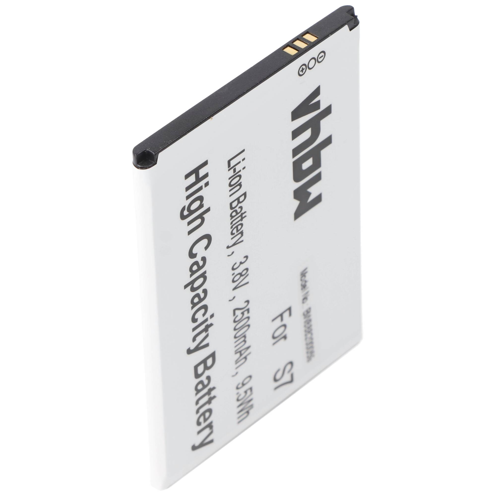 Li-Polymer-Akku - 2500mAh (3.8V) für Ulefone S7 Handy, Smartphone, Telefon