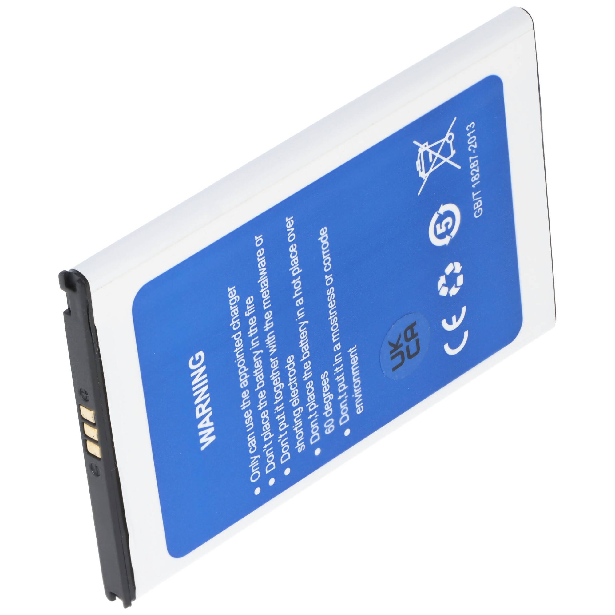Akku passend für HomTom Model S7, 2900mAh, SCCI00004167, 86,3 x 54,6 x 4,8mm