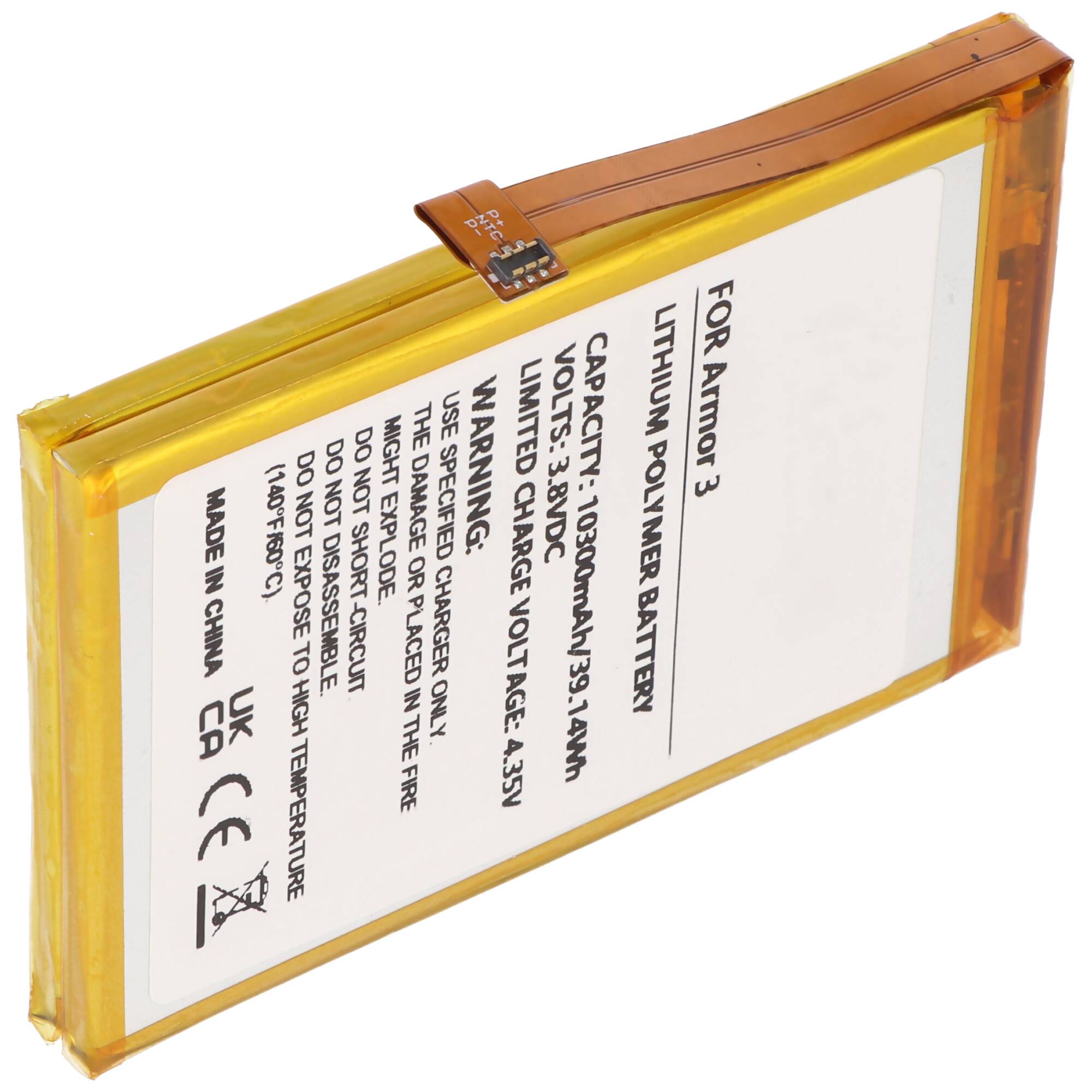 Li-Polymer-Akku 10300mAh 3.8V für Ulefone Armor 3 Handy