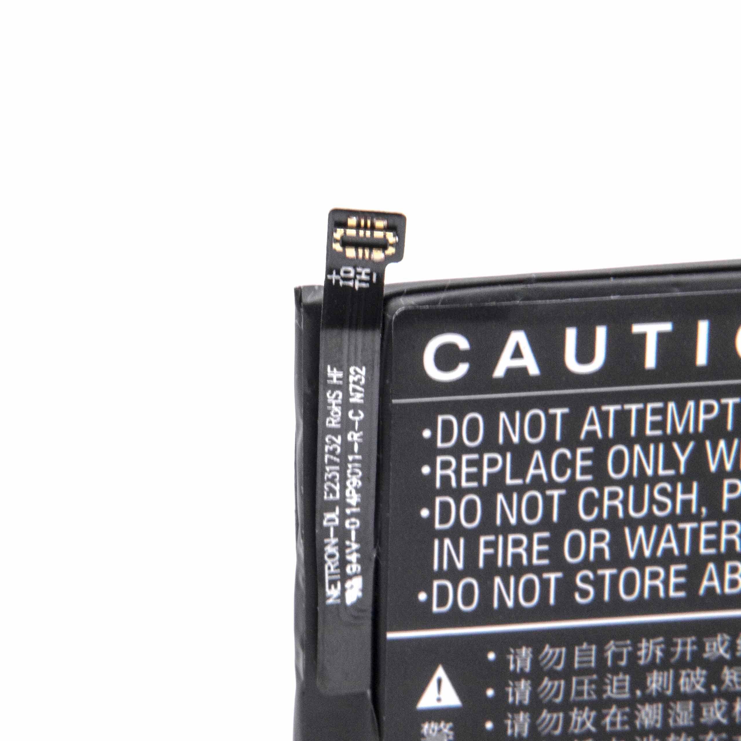 Li-Polymer-Akku - 2900mAh (3.85V) für Handy, Smartphone, Telefon wie Meizu BA791, BA792