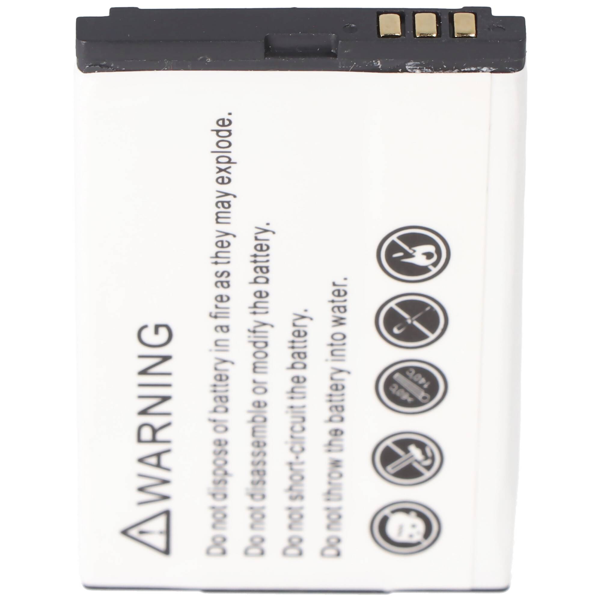 Li-Ion-Akku nur passend für Li3707T42P3h553447, Li3708T42P3h553447, 54,4x34,07x4,48mm