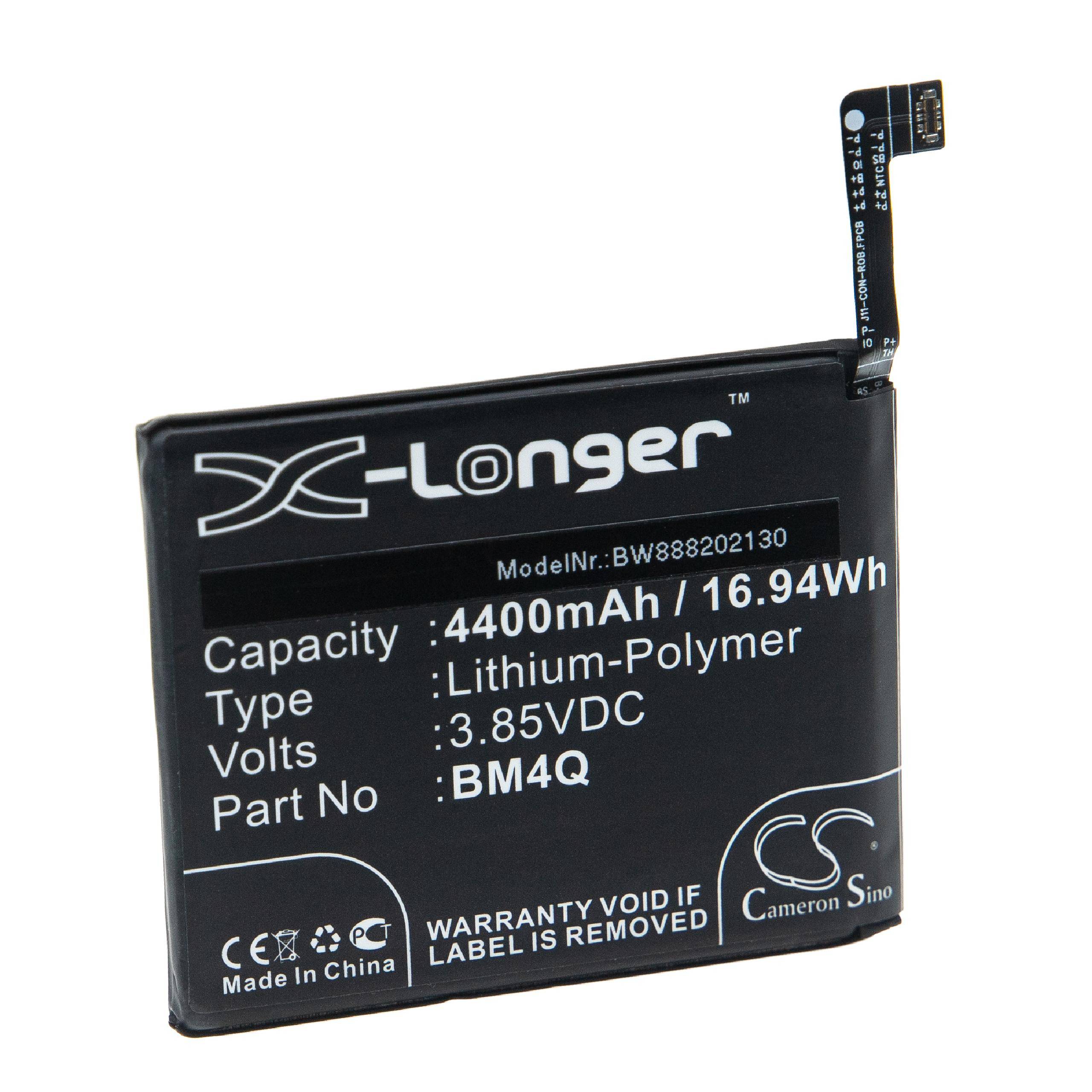 Li-Polymer-Akku - 4400mAh (3.85V) für Xiaomi Pocophone Poco F2 Pro 5G Handy, Smartphone, Telefon wie Xiaomi BM4Q