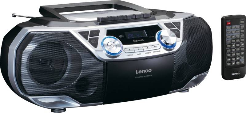 2 Stück LENCO DAB+Radio/CD/Kassette SCD-720SI Silver