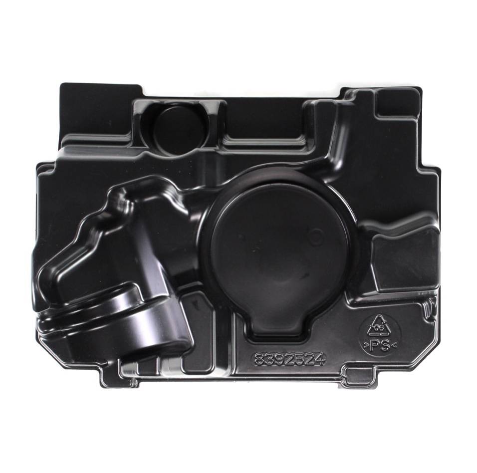 Makita MAKPAC 3 Kunststoffkoffer ( 821551-8 ) + Einlage für Winkelschleifer DGA 511 513 517 ( 839252-4 )