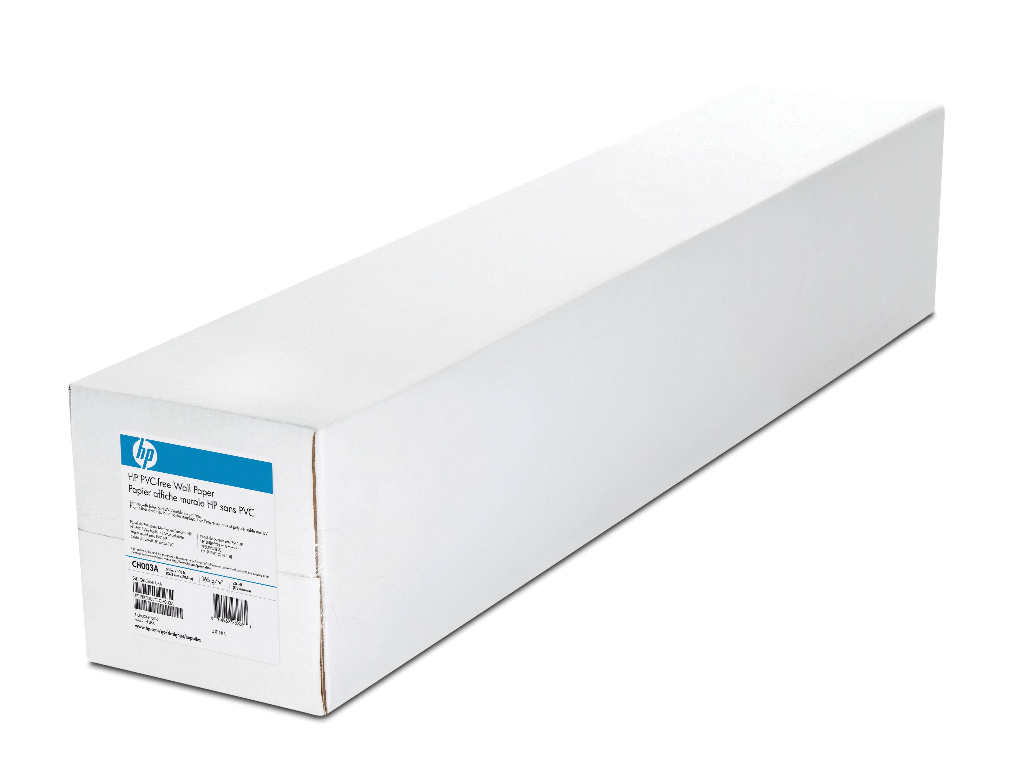 HP PVC free - 178 Mikron - Rolle (137,2 cm x 30,5 m) - 175 g/m² - 1 Rolle(n) Hintergrundbild - für DesignJet L25500