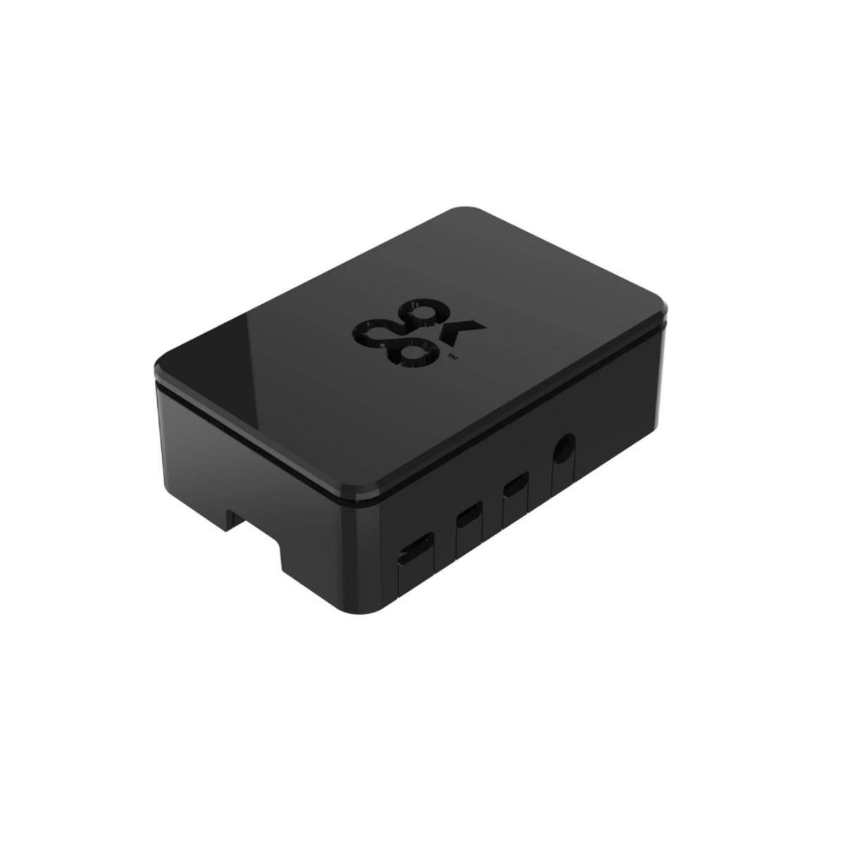 187-3798 - Gehäuse Raspberry Pi 4, Pi 4 Standard, ABS, Schwarz