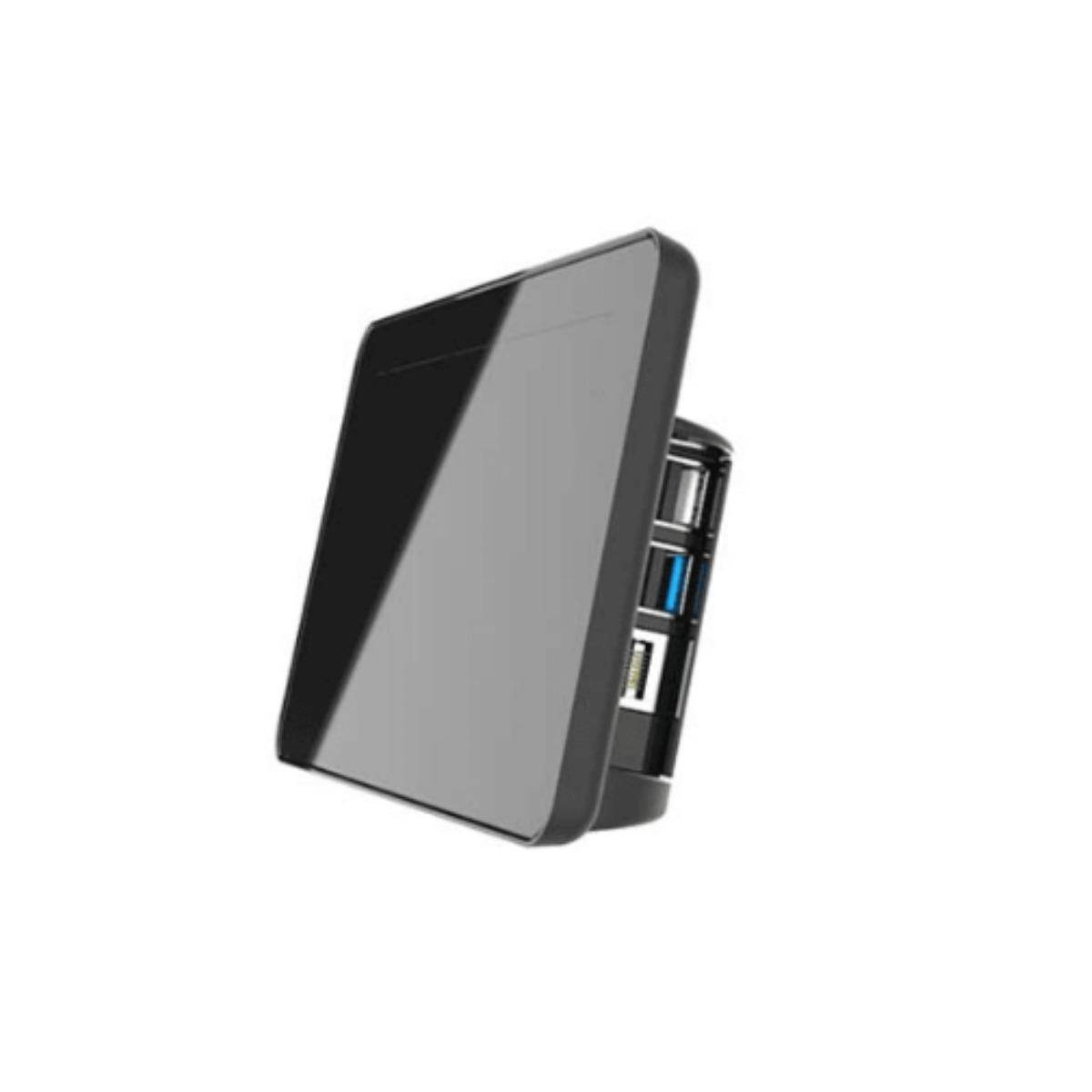 193-5380 - Raspberry Pi Gehäuse für Pi Raspberry Pi 4, ABS, Schwarz