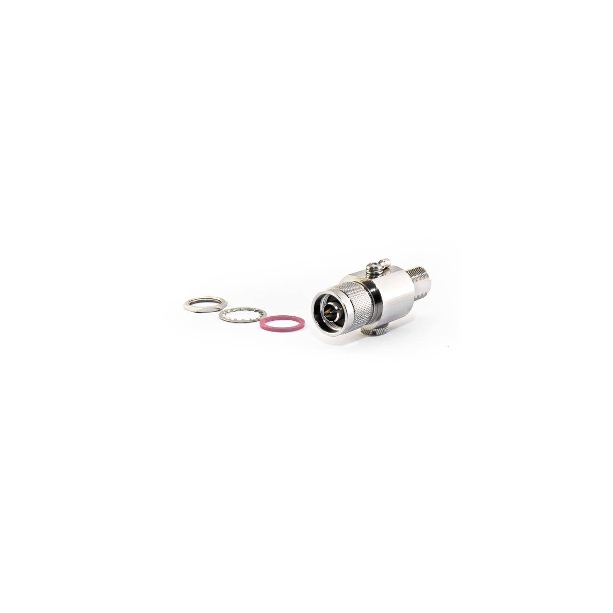 Blitzschutz N-Stecker auf N-Buchse (2 - 3 GHz)