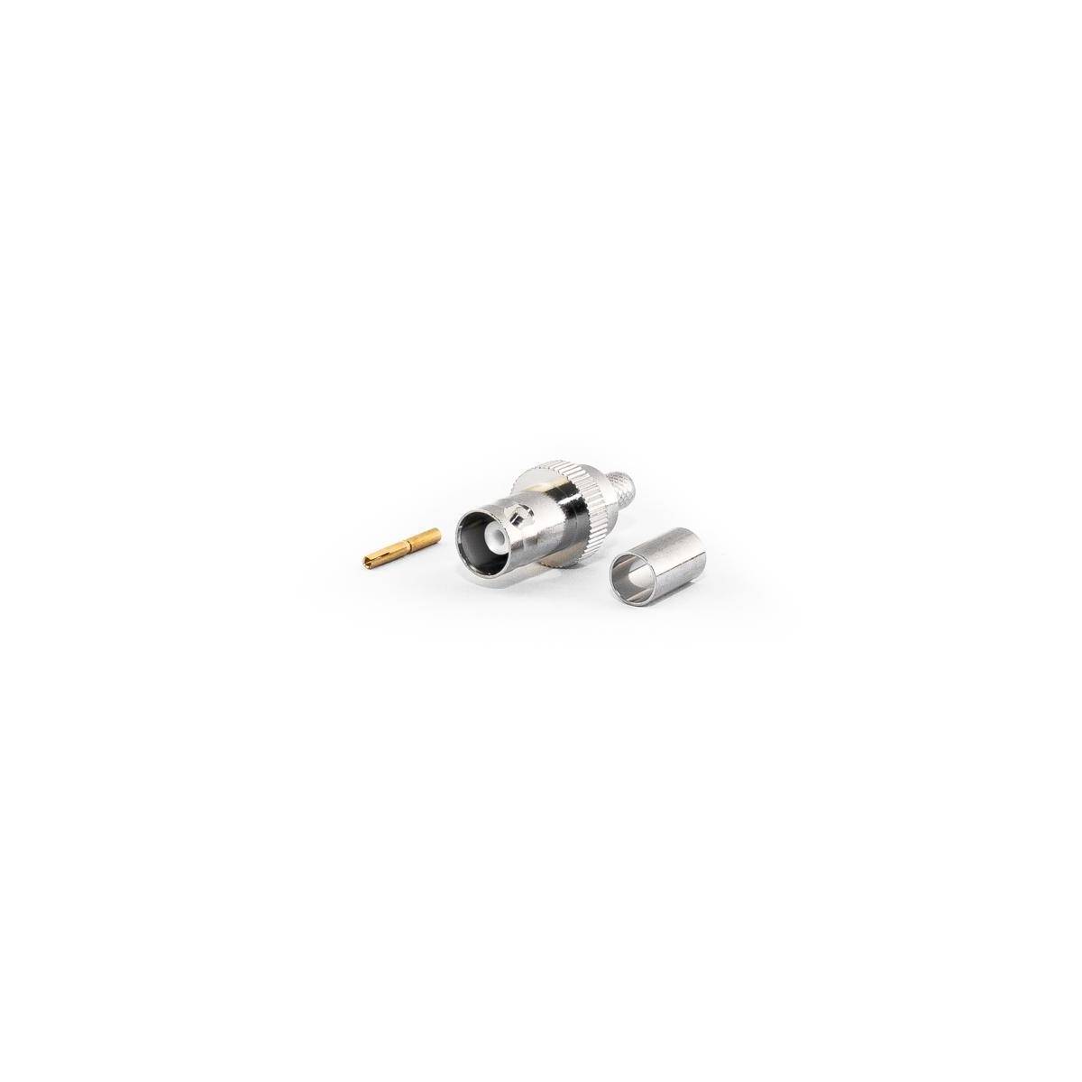 BNC-Buchse für H155 Kabel, Crimp Version