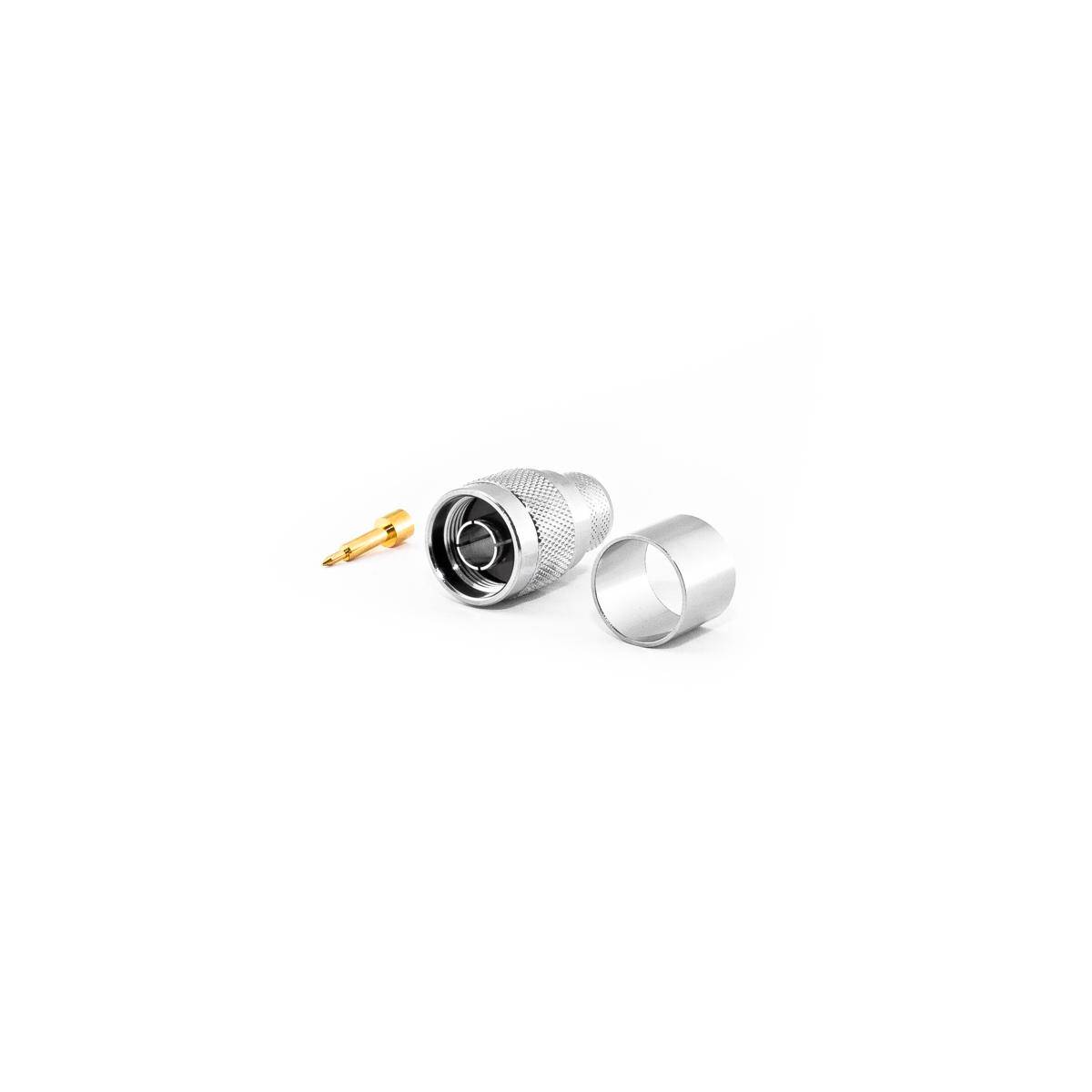 N-Stecker für HDF600 Kabel, Crimp Version