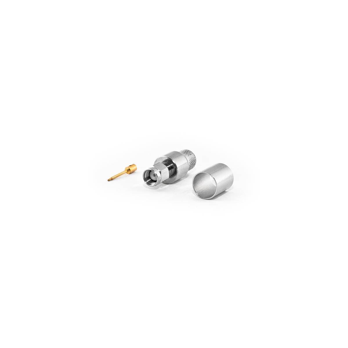 SMA-Stecker für HDF400 Kabel, Crimp Version