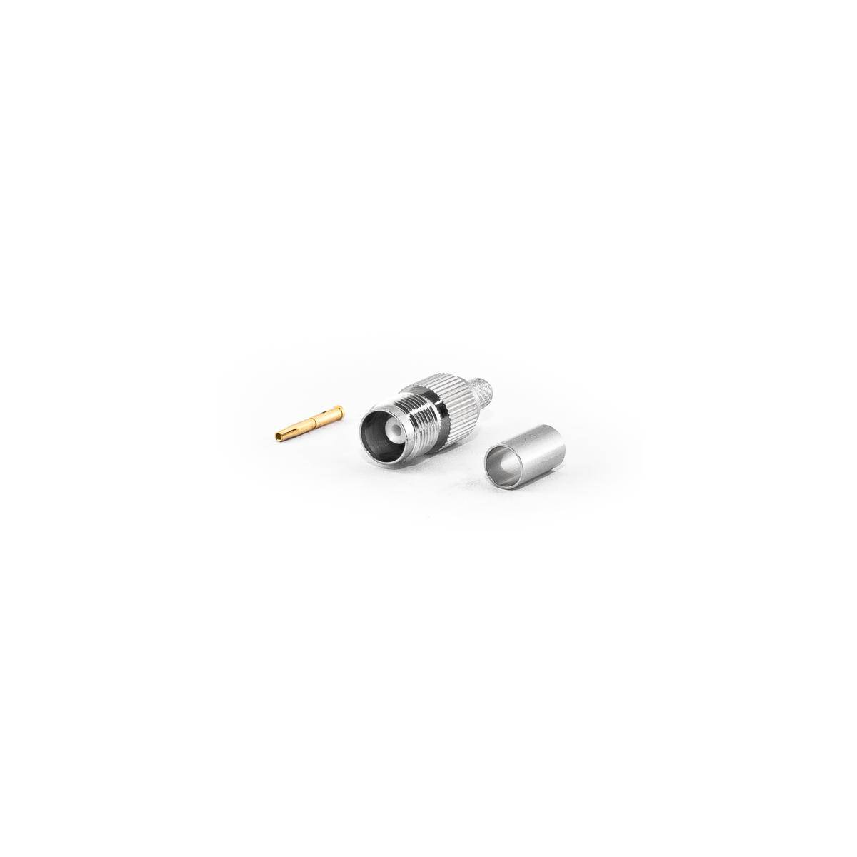 TNC-Buchse für H155 Kabel, Crimp Version