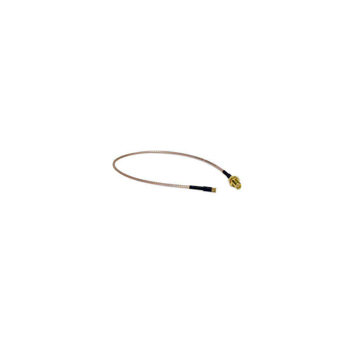 Pigtail RP-SMA-Buchse zu MMCX-Stecker, 30 cm