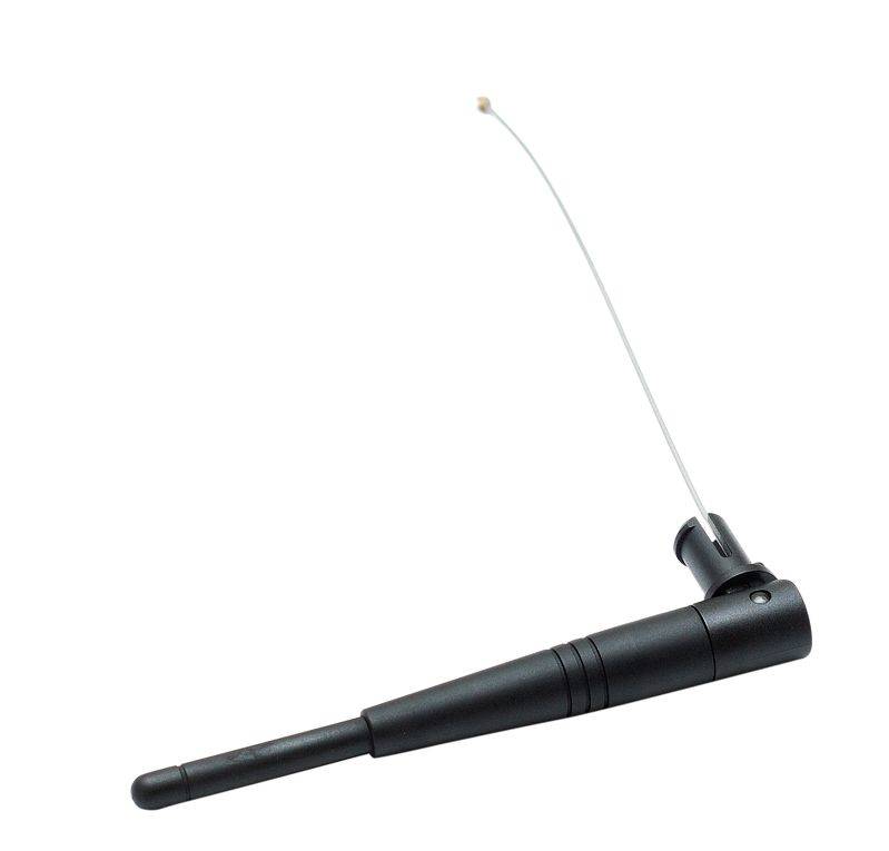 Mikrotik ACSWI, 4 dBi, 2.4 - 5.8 GHz, Omnidirektionale Antenne, U.FL, Schwarz, 1 Stück(e)