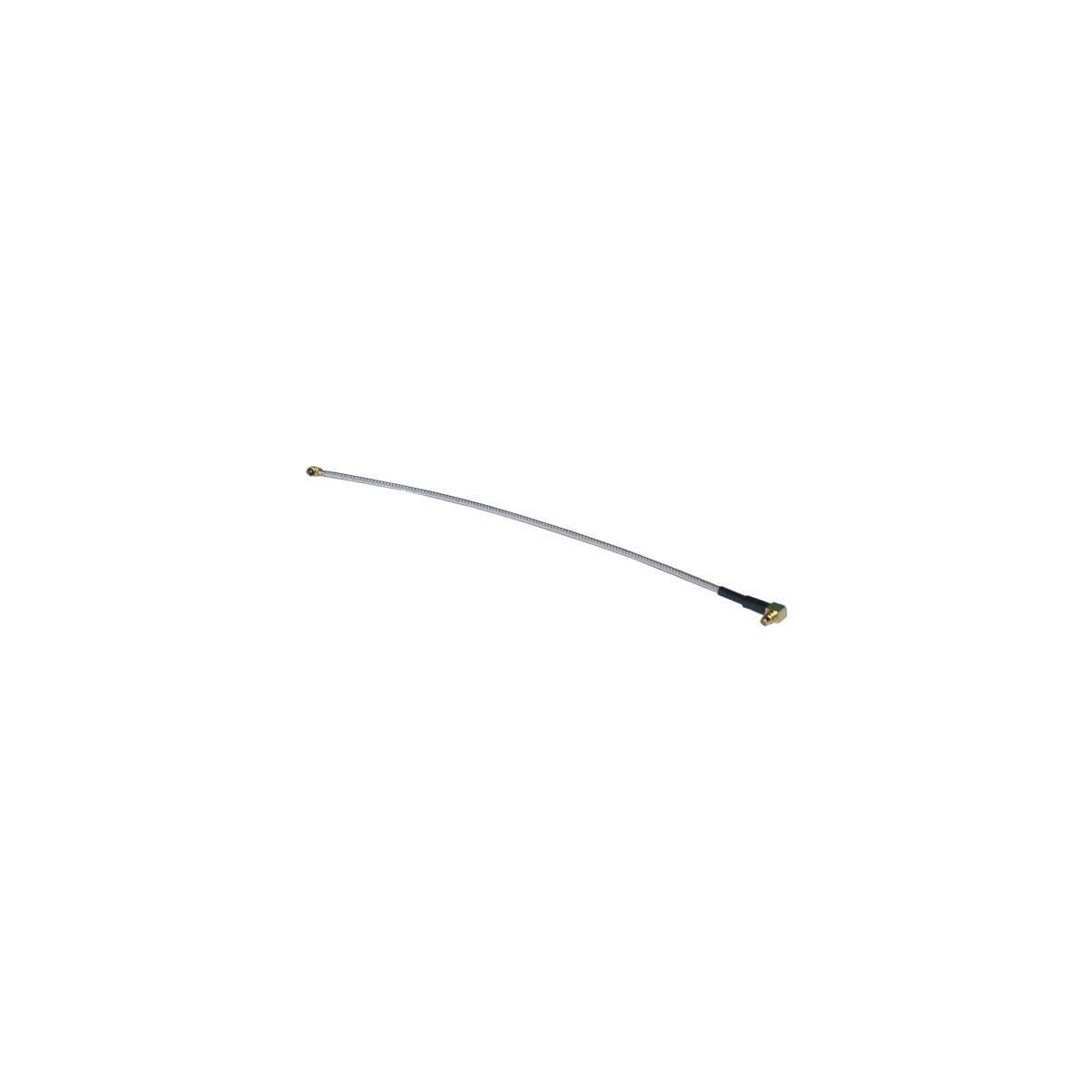 Pigtail U.FL-Stecker zu MMCX-Stecker, gewinkelt 90°, 14 cm