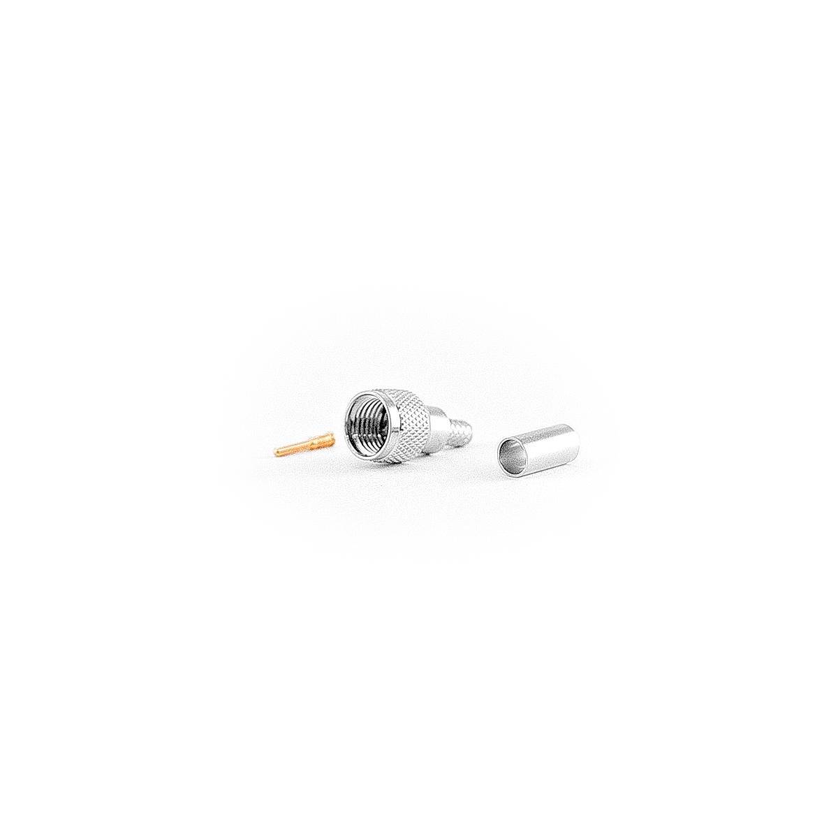 Mini-UHF-Stecker für LMR/HDF200 Kabel, Crimp Version