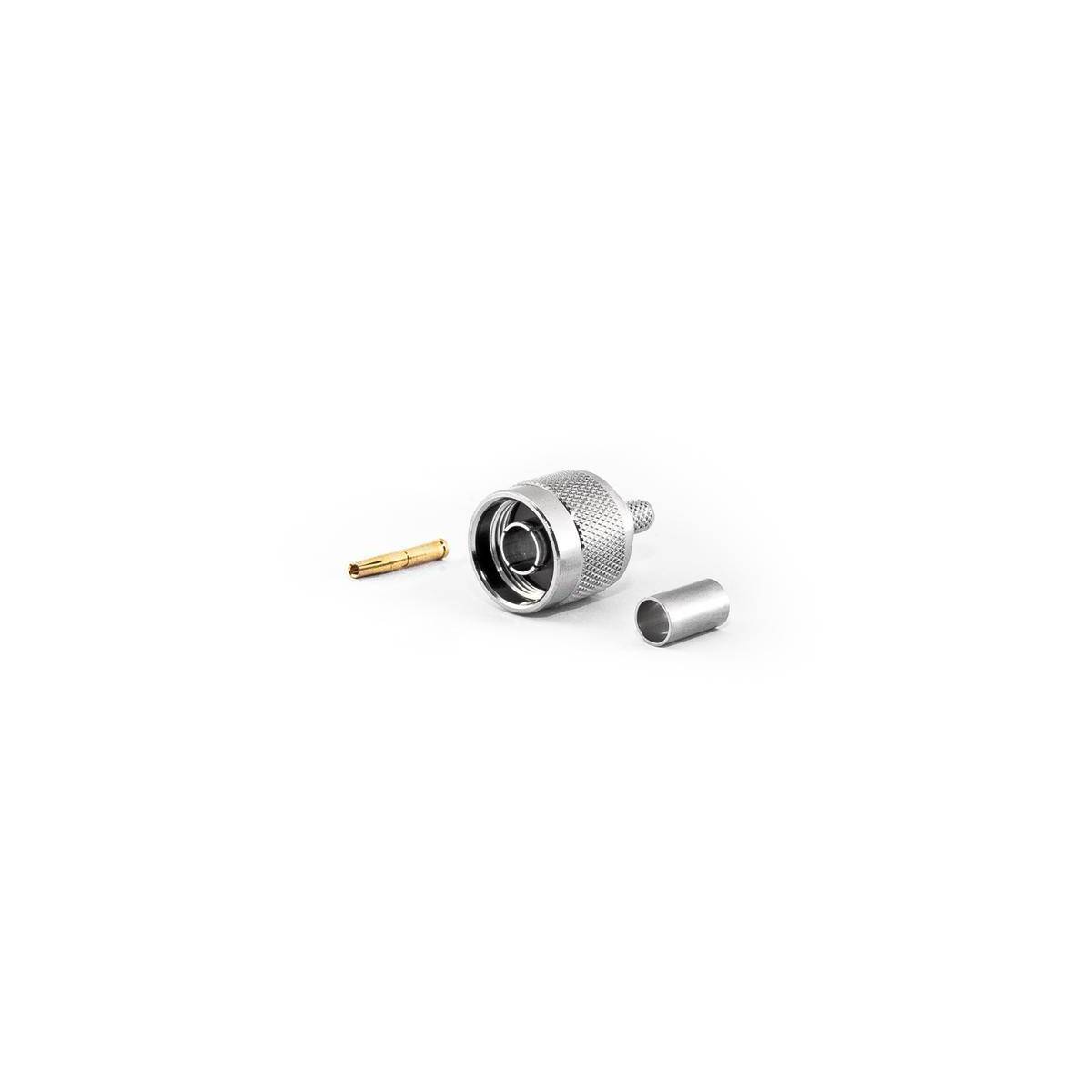 RP-N-Stecker für H155 Kabel, Crimp Version