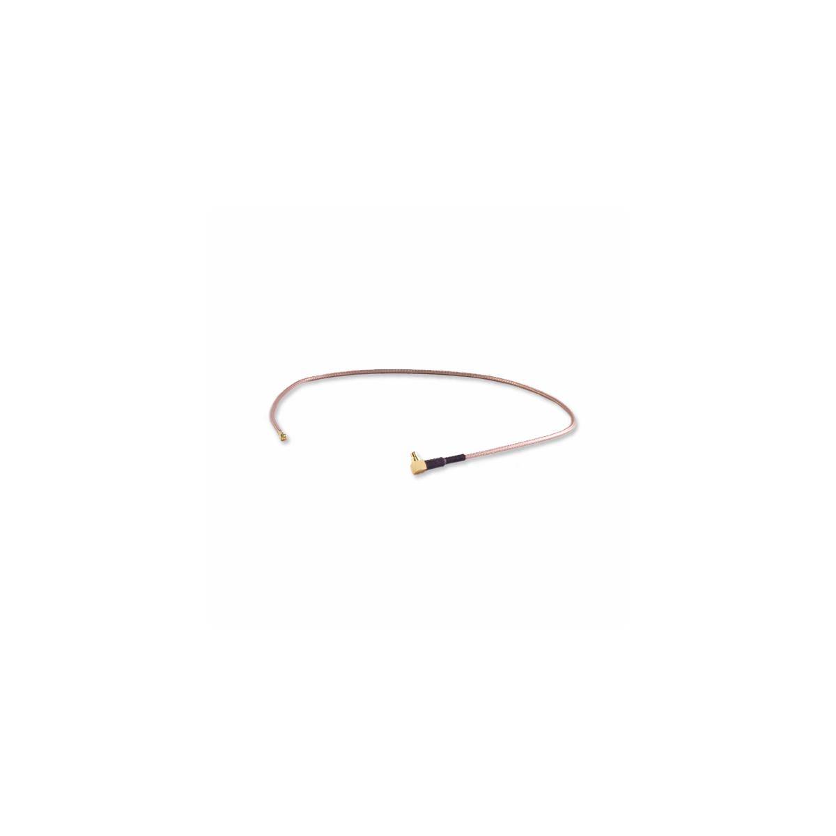Pigtail U.FL-Stecker zu MMCX-Stecker, 90° gewinkelt, 30 cm